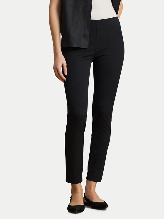 LAUREN RALPH LAUREN Pantaloni din material 200631310003 Negru Regular Fit
