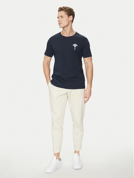 JOOP! JOOP! Póló 17 JJ-03Brisko 10017941 30044674 Sötétkék Regular Fit
