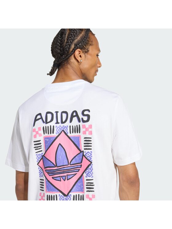 adidas adidas T-Shirt 156529 Biały Loose Fit