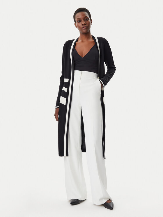 LOLA CASADEMUNT LOLA CASADEMUNT Kardigan LS2511016 Crna Regular Fit
