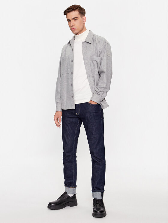 Calvin Klein Calvin Klein Rolák K10K111858 Bílá Regular Fit
