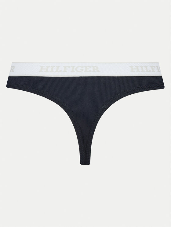 Tommy Hilfiger Tommy Hilfiger Stringi UW0UW05539 Tumši zils