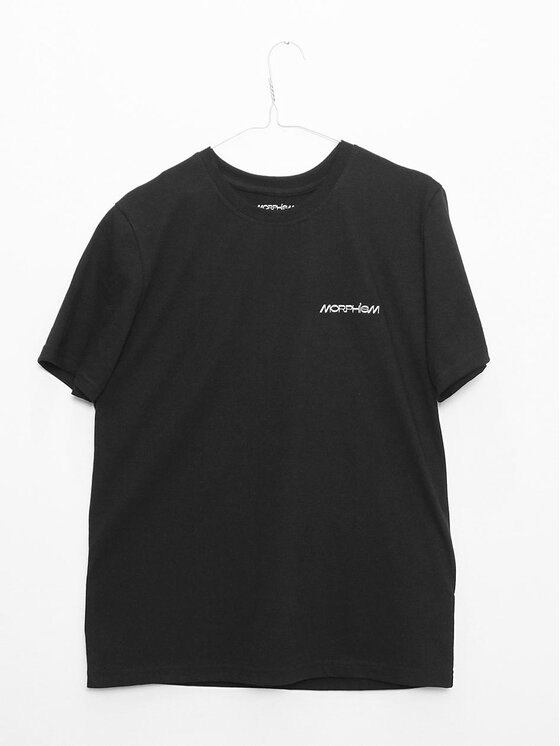 MyStars MyStars T-Shirt Koszulka Z Krótkim Rękawem Męska Czarna Morphism Meditation BW S Czarny Regular Fit