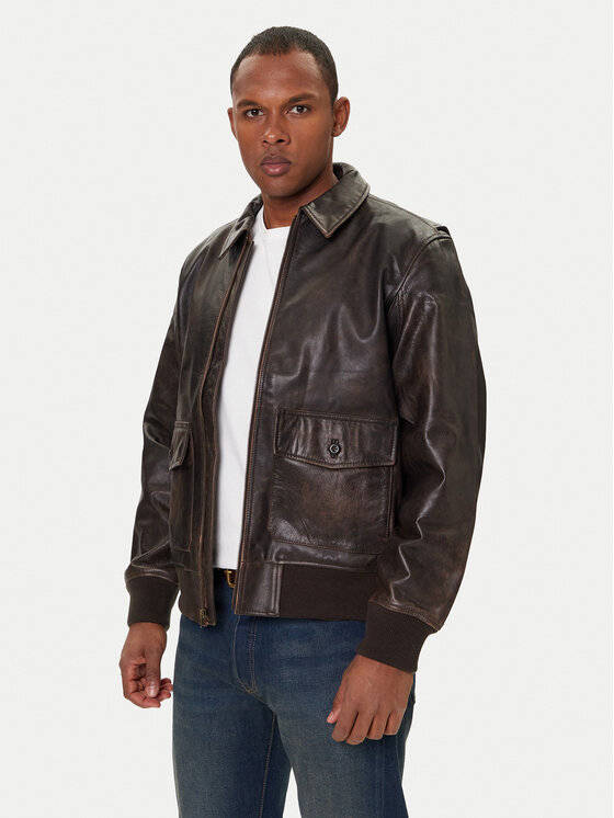 Levi's® Levi's® Odinė striukė Clayton 003AU-0000 Ruda Regular Fit