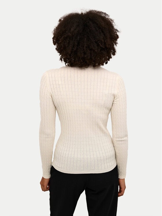 Kaffe Kaffe Džemper Flora 10508952 Bež Slim Fit