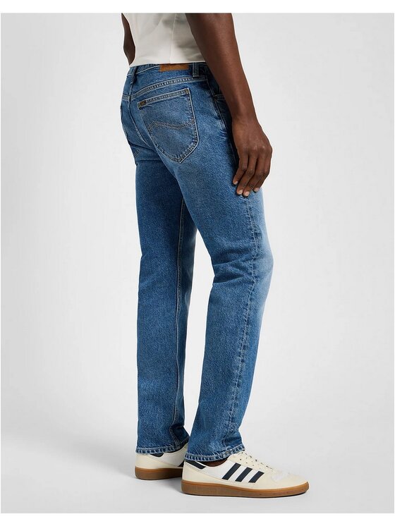 Lee Lee Jeansy RIDER Niebieski Slim Fit