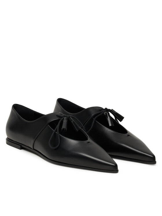 Max Mara Max Mara Scarpe basse Laceup 2524526111600 Nero