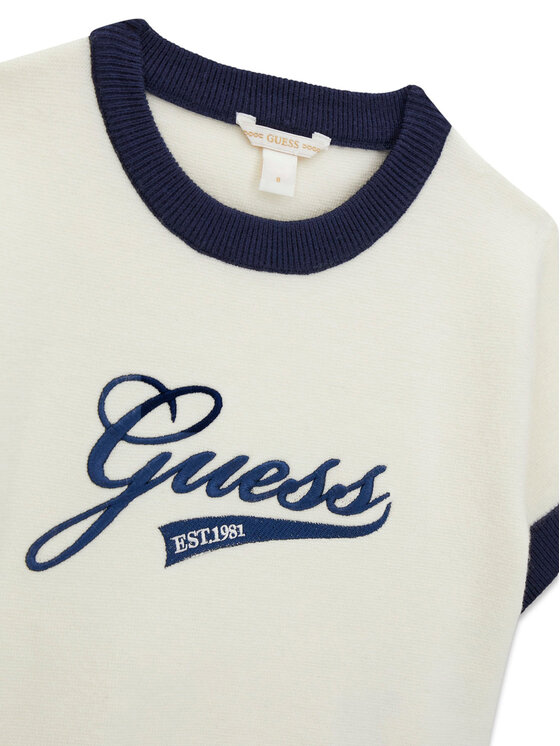 Guess Guess Набір блузка і спідниця J6YG02 Z0829 Кремовий Regular Fit
