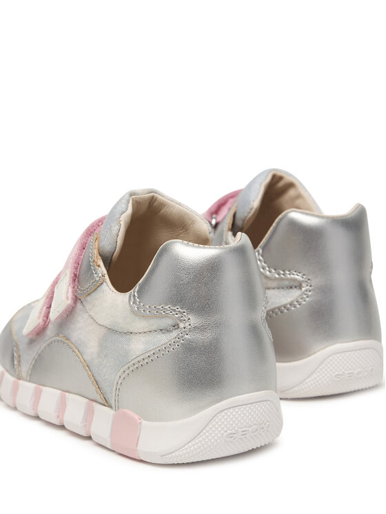 Geox Geox Сникърси B Iupidoo Girl B3558A 0AS54 C0566 Сребрист