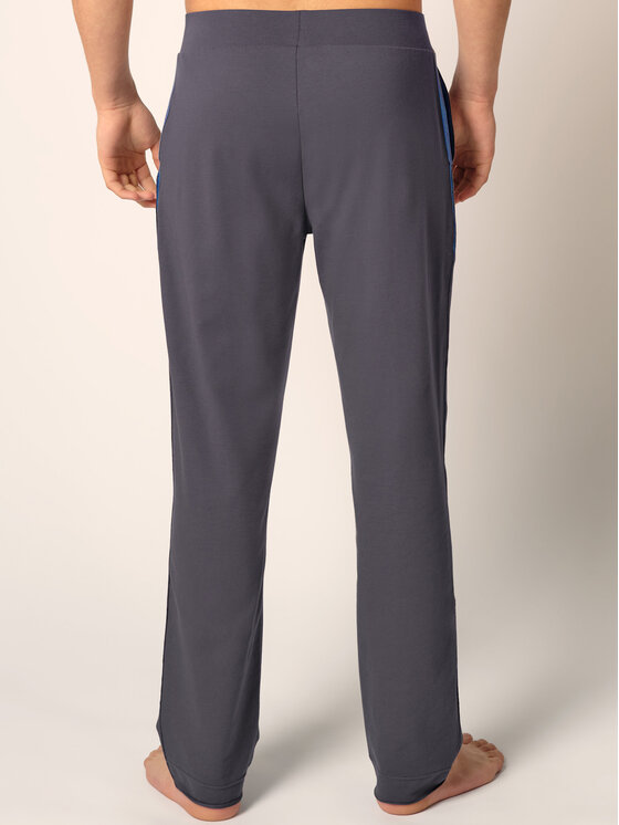 Skiny Skiny Kalhoty z materiálu 80988 Šedá Regular Fit