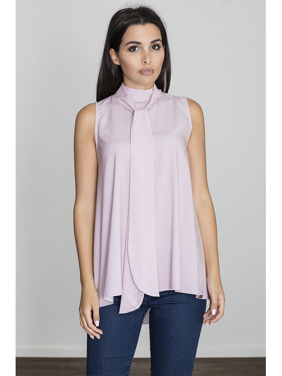 FIGL FIGL Blúzka M547 Ružová Regular Fit