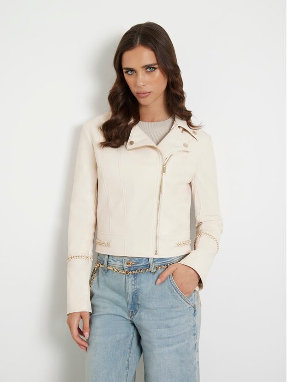 Guess Guess Giacca di transizione 166967 Beige Classic Fit