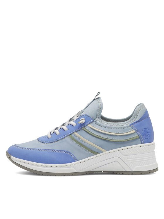 Rieker Rieker Sneakersy N4381-10 Modrá