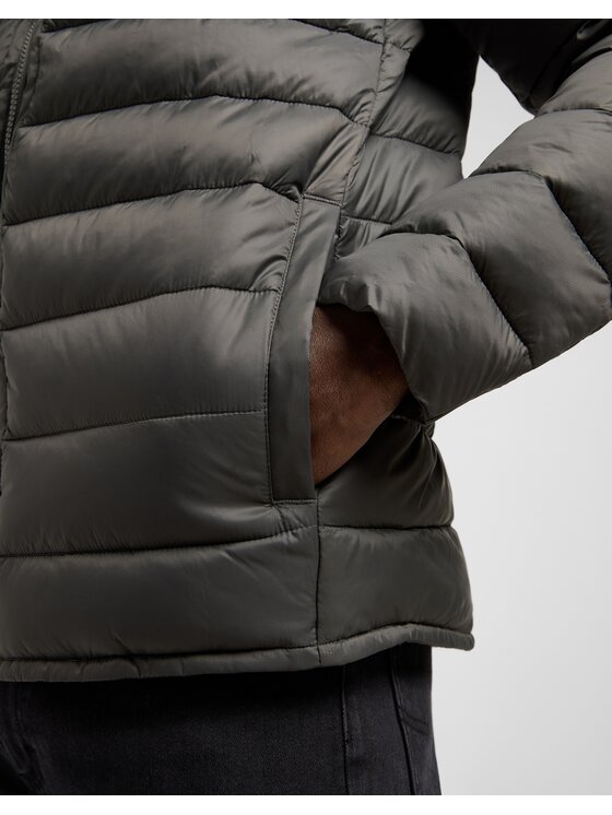 Lee Lee Kurtka przejściowa PUFFER JACKET Szary Regular Fit