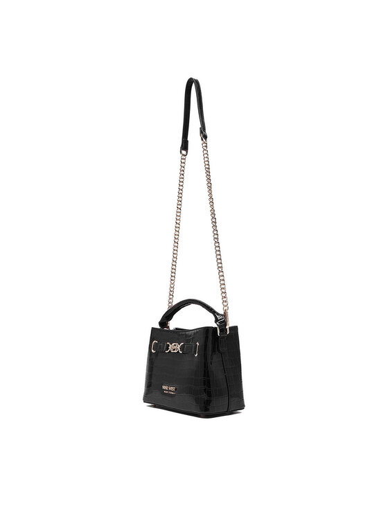 Nine West Nine West Torbica EO-CITY GRACE-LDA9420 CROCO Crna