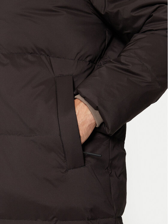 4F 4F Pūkinė striukė 4FWAW24TDJAM477 Juoda Regular Fit