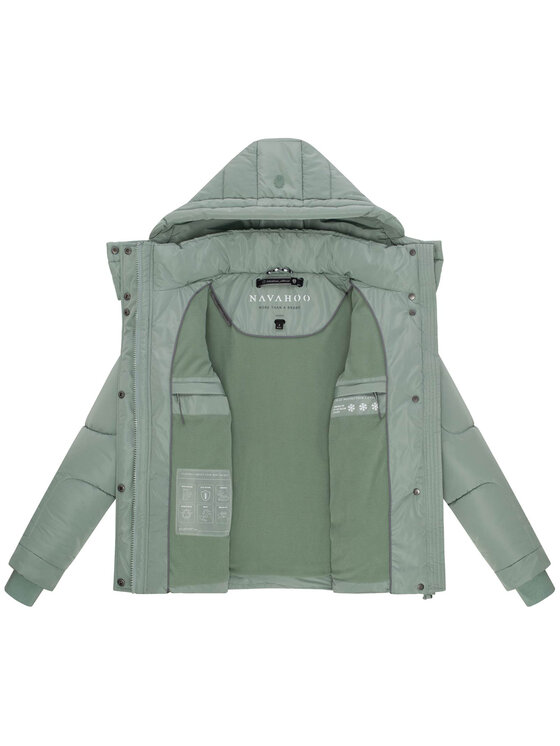 Navahoo Navahoo Kurtka zimowa Zauberlicht Zielony Regular Fit