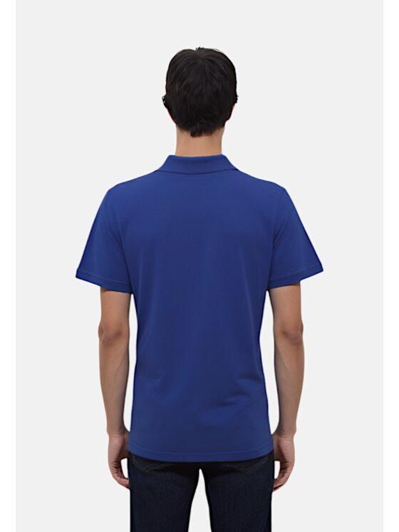 Emporio Armani Emporio Armani Polo 28224 Niebieski Comfort Fit