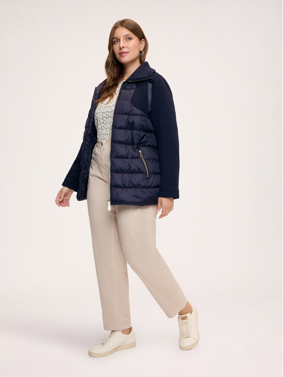 Fiorella Rubino Fiorella Rubino Giubbotto piumino F041T001591N034 Blu Regular Fit
