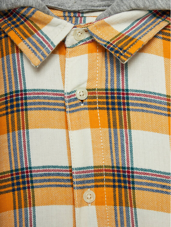 United Colors Of Benetton Bunda pro přechodné období 5U7ECQ038 Žlutá  Regular Fit