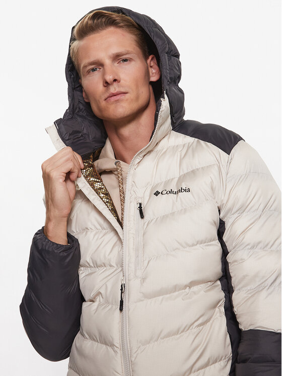 Columbia Columbia Prijelazna jakna Labyrinth Loop™ Hooded Jacket Écru Regular Fit