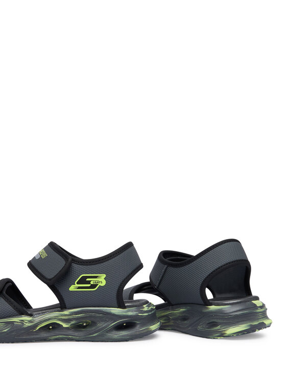Skechers Skechers Szandál Sola Glow Sandal 407032L/CCBK Szürke