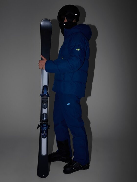 4F 4F Giacca da sci 4FWAW25TTJAM0788-30S Blu scuro Regular Fit