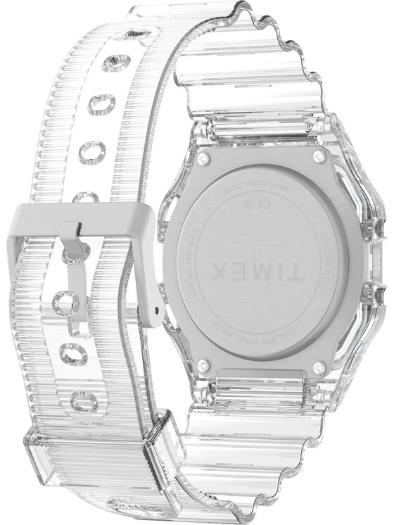 Timex Timex Hodinky 194366492576 Stříbrná