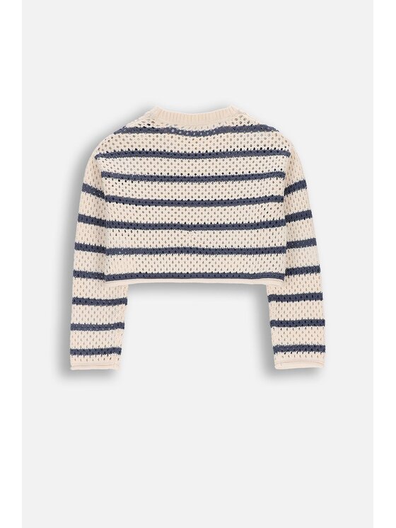 Coccodrillo Coccodrillo Sweter WC6172105CSG-015 Granatowy Regular Fit