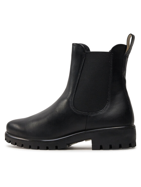 ECCO ECCO Kotníková obuv s elastickým prvkem Modtray W 49002301001 Černá