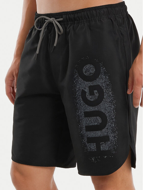 HUGO HUGO Kupaće gaće i hlače Spray 50561096 Crna Regular Fit