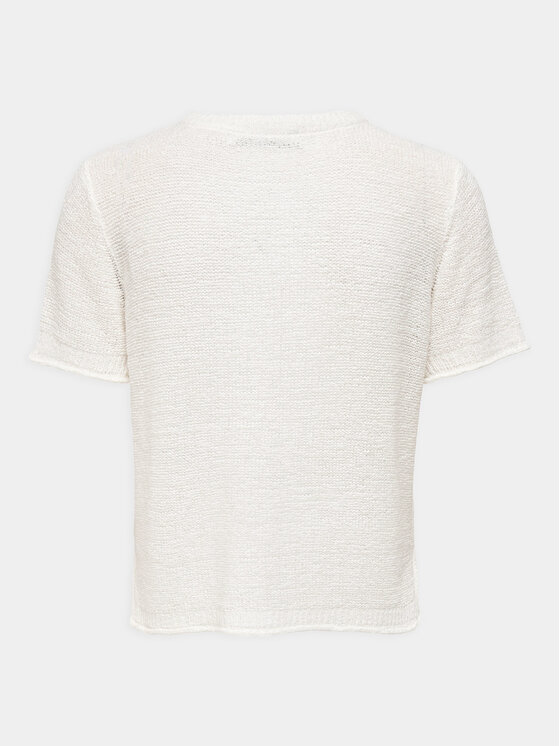 ONLY ONLY Megztinis Sunny 15254282 Écru Regular Fit