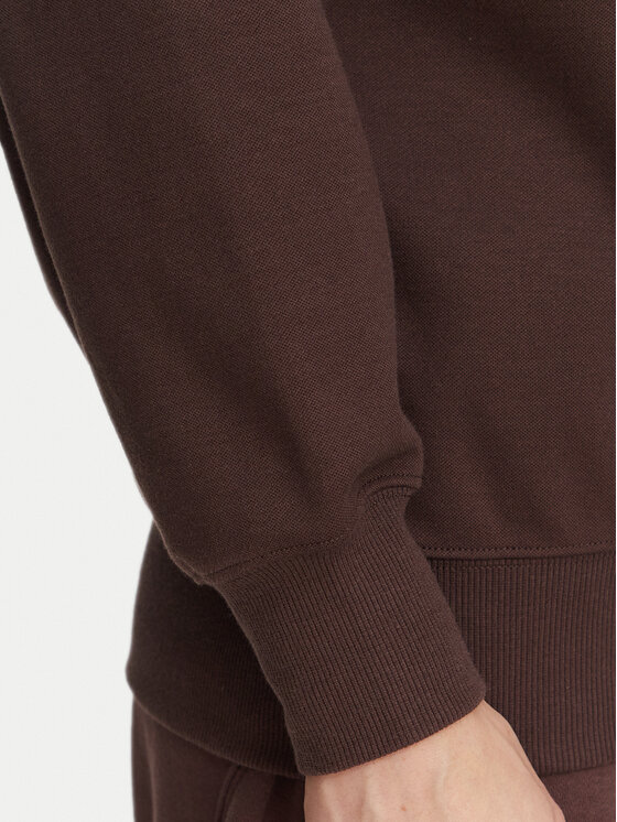 Kappa Kappa Bluza 372664W Brązowy Oversize