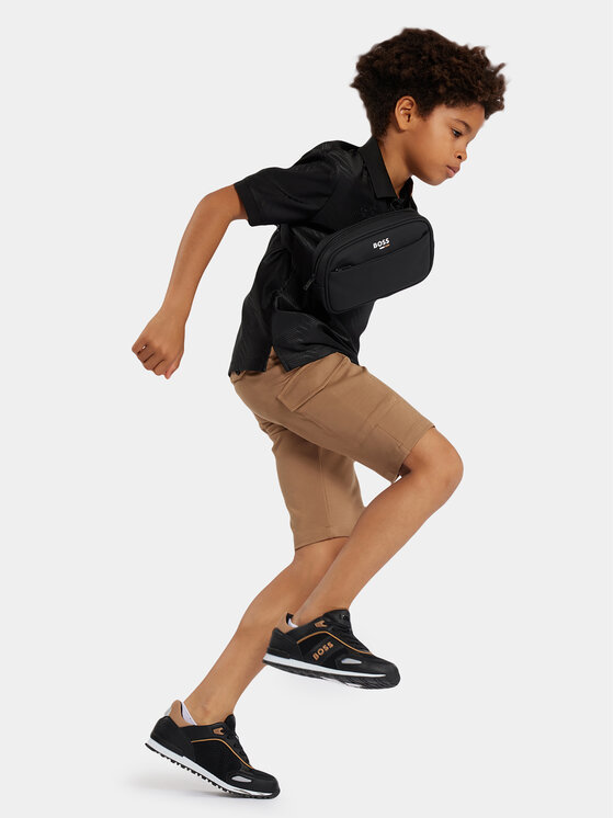 Pantaloncini di tessuto Boss