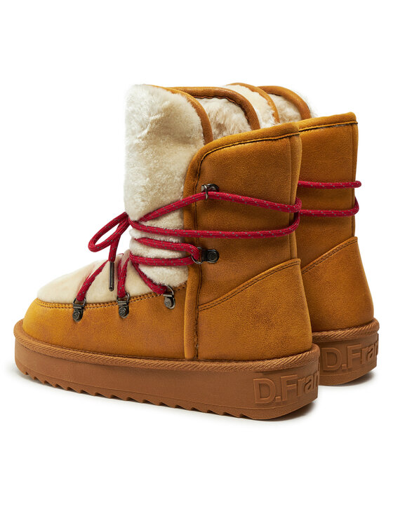 D.Franklin D.Franklin Schneeschuhe Nordic Trk Fur DFSH370005 Gelb