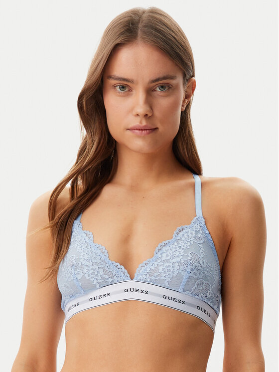 Guess Guess Бюстгальтер з підкладкою O97C02 KBBT0 Блакитний