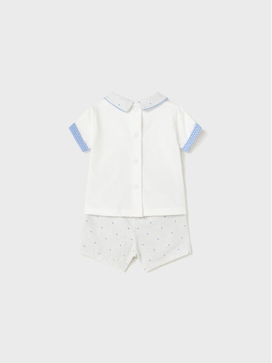 Completo 2 T-shirt e pantaloncini 1620 Multicolore...