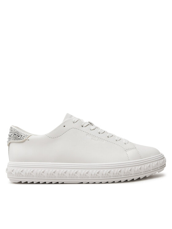 MICHAEL Michael Kors MICHAEL Michael Kors Sneakers Grove Lace Up 43H3GVFS2L Alb