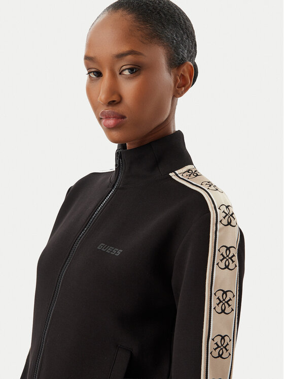 Guess Guess Суитшърт V2YQ16 KB3P2 Черен Regular Fit