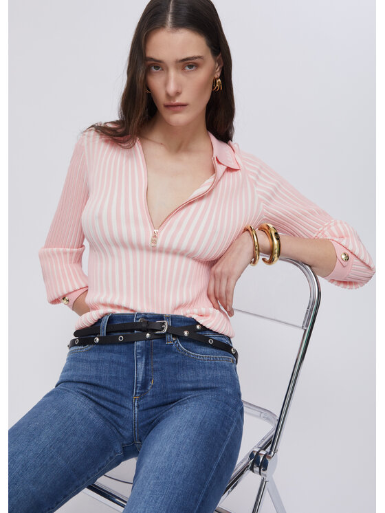 Liu Jo Liu Jo Maglione TA6115MS55NC3896 Rosa Regular Fit