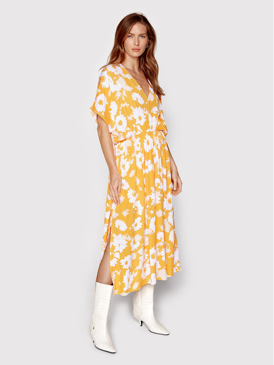 Samsøe Samsøe Samsøe Samsøe Sommerkleid Andina F20300220 Gelb Regular Fit