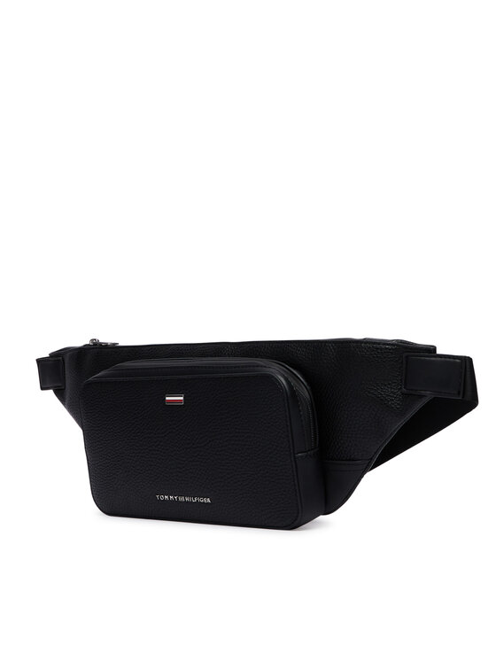 Tommy Hilfiger Tommy Hilfiger Torbica za okrog pasu﻿ Th Central Bumbag AM0AM14437 Črna