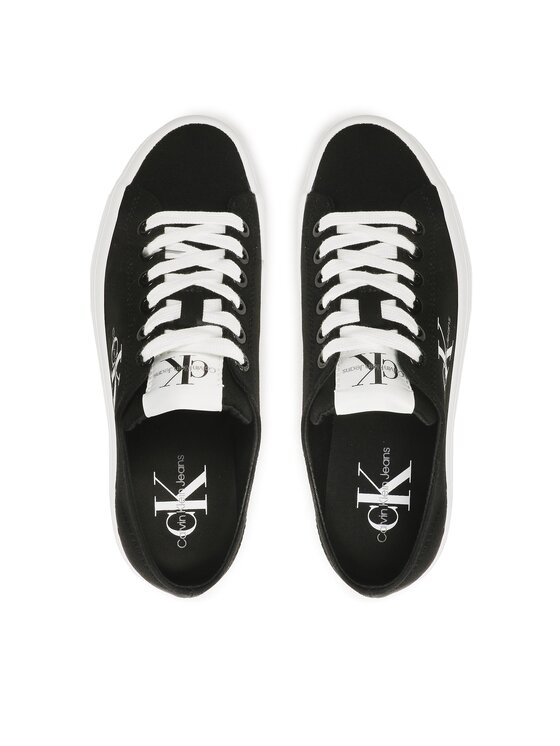 Calvin Klein Jeans Calvin Klein Jeans Кросівки Vulc Flatform Essential Mono YW0YW01030 Чорний