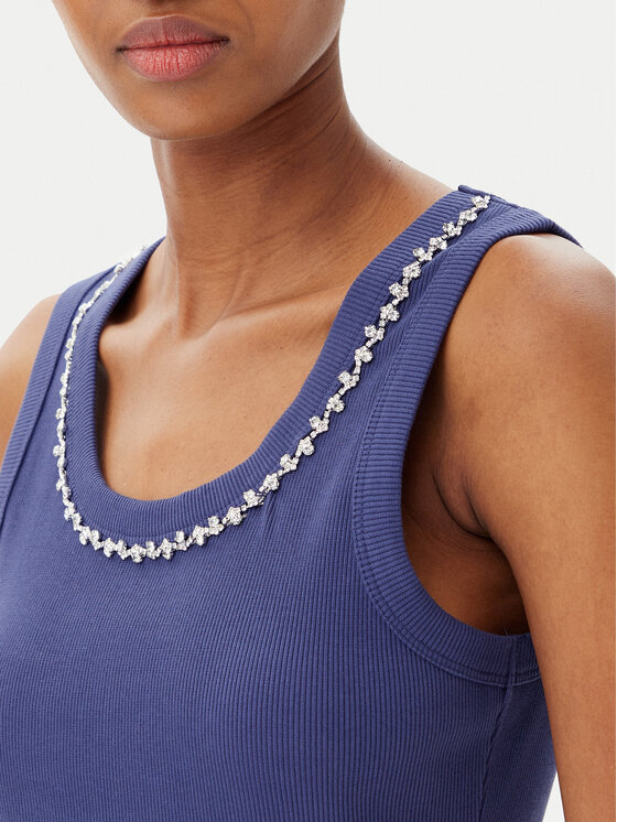 Marella Marella Top Dede 2515941032 Tmavomodrá Regular Fit