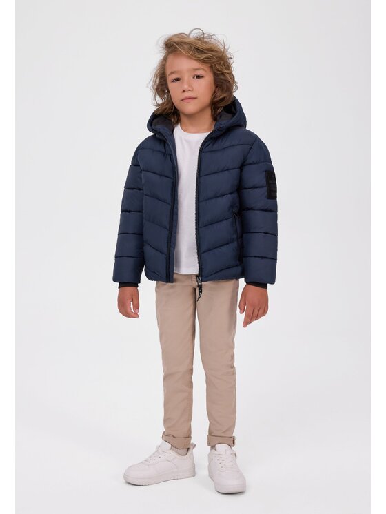 minoti minoti Kurtka zimowa 33COAT504 Granatowy Regular Fit