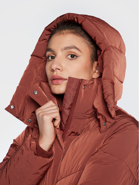 Calvin Klein Calvin Klein Kurtka zimowa K20K204690 Pomarańczowy Regular Fit