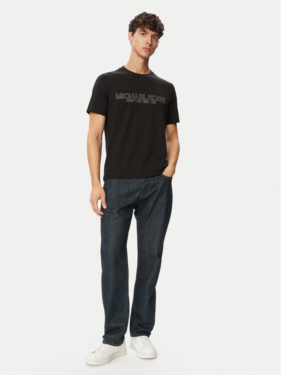 MICHAEL Michael Kors MICHAEL Michael Kors T-Shirt CF6536OFV4 Schwarz Regular Fit