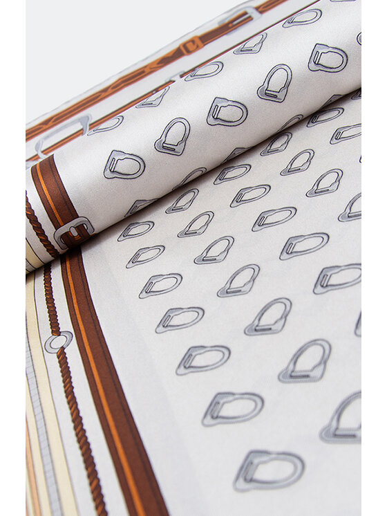 ALLORA BE UNIQUE ALLORA BE UNIQUE Foulard 100% silk Beige