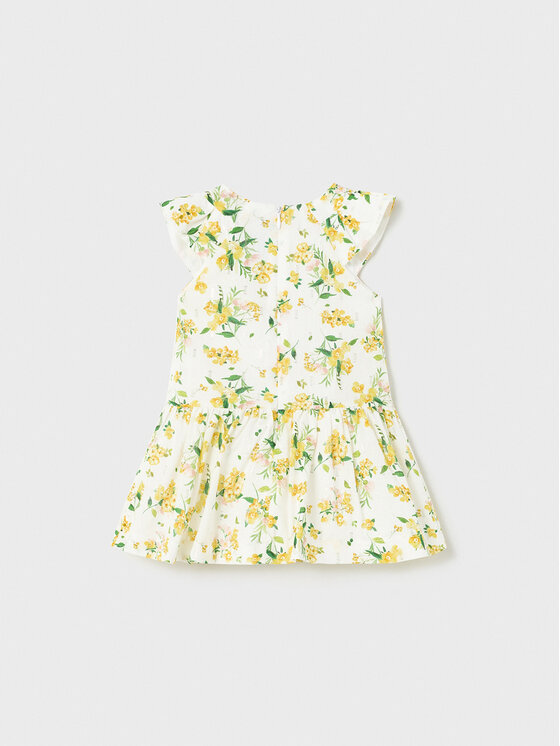 Mayoral Mayoral Sommerkleid 1958 Weiß Regular Fit