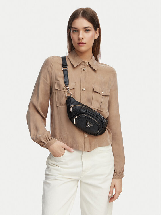 Guess Borsetă Wilder Travel TWDP7 452080 Negru